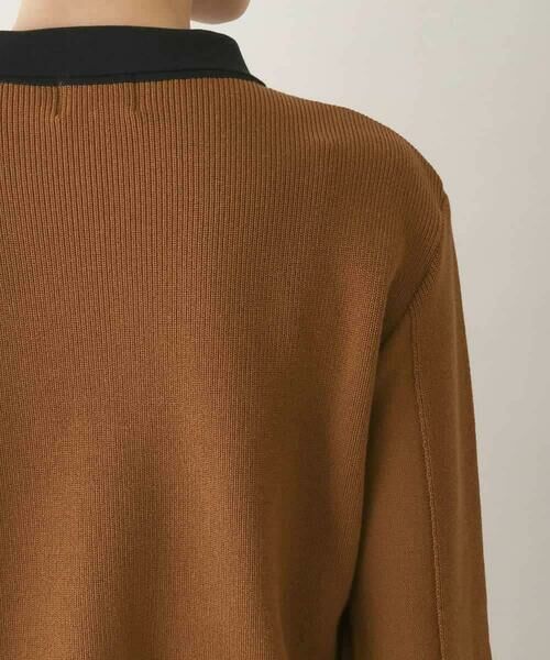 HIROKO KOSHINO / ヒロココシノ ニット・セーター | 配色カラーデザインニットプルオーバー/日本製/洗える | 詳細4