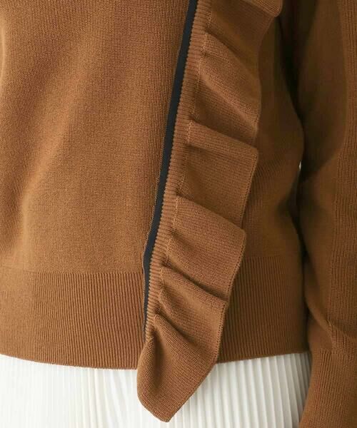 HIROKO KOSHINO / ヒロココシノ ニット・セーター | 配色カラーデザインニットプルオーバー/日本製/洗える | 詳細6