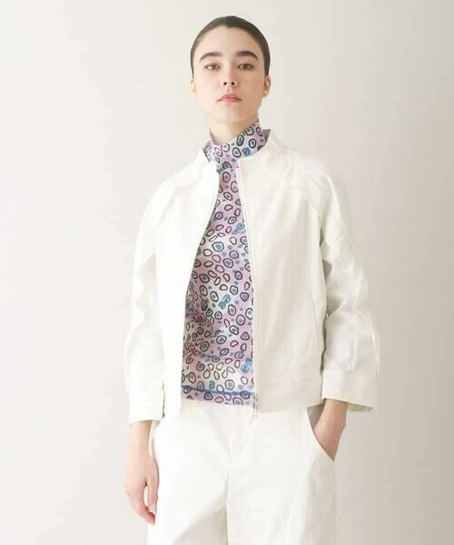 HIROKO KOSHINO / ヒロココシノ その他アウター | フリルデザインジャケット/洗える | 詳細1