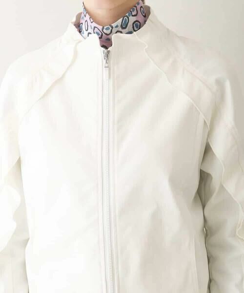 HIROKO KOSHINO / ヒロココシノ その他アウター | フリルデザインジャケット/洗える | 詳細4