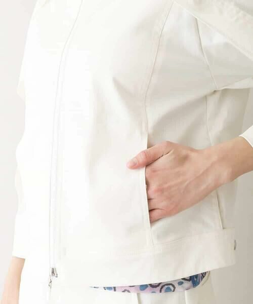 HIROKO KOSHINO / ヒロココシノ その他アウター | フリルデザインジャケット/洗える | 詳細7