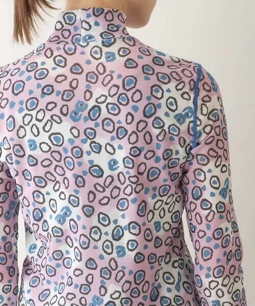 HIROKO KOSHINO / ヒロココシノ カットソー | モチーフ総柄チュールカットソー/日本製/洗える | 詳細4