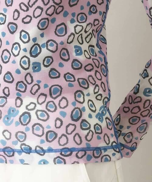 HIROKO KOSHINO / ヒロココシノ カットソー | モチーフ総柄チュールカットソー/日本製/洗える | 詳細6