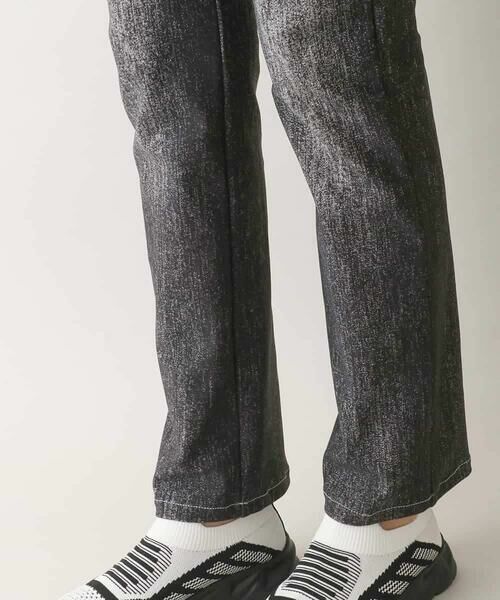 HIROKO KOSHINO / ヒロココシノ チノ・ワークパンツ | 3Dデニムプリントストレッチパンツ/日本製/洗濯機で洗える | 詳細5