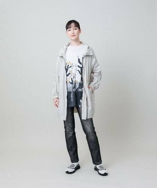 HIROKO KOSHINO / ヒロココシノ チノ・ワークパンツ | 3Dデニムプリントストレッチパンツ/日本製/洗濯機で洗える | 詳細7