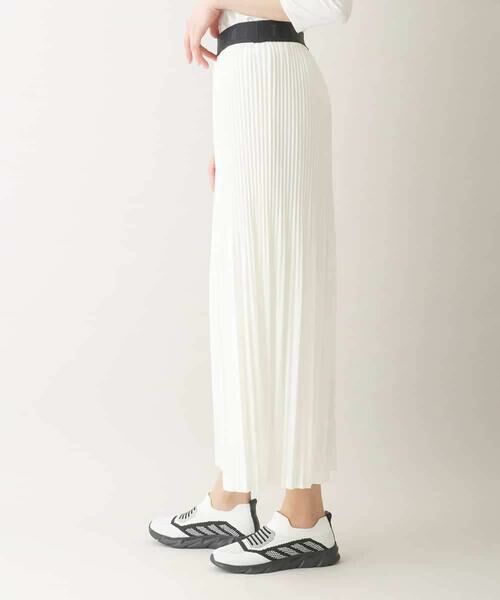 HIROKO KOSHINO / ヒロココシノ その他パンツ | クリスタルプリーツワイドパンツ /洗濯機で洗える | 詳細1