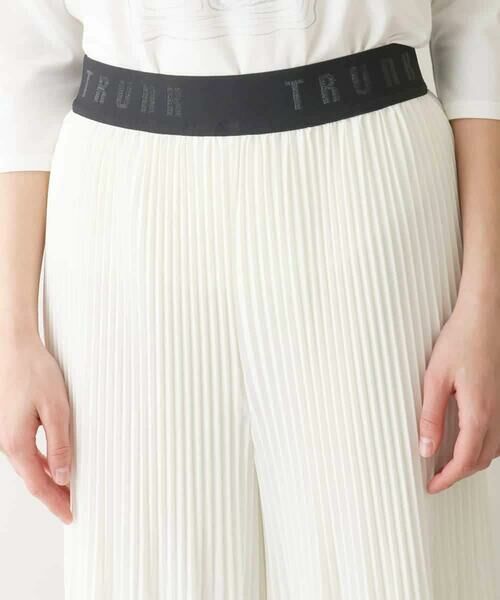 HIROKO KOSHINO / ヒロココシノ その他パンツ | クリスタルプリーツワイドパンツ /洗濯機で洗える | 詳細3