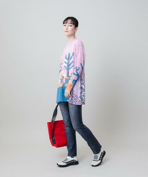 HIROKO KOSHINO / ヒロココシノ チュニック | モチーフプリントチュニック /日本製/洗える | 詳細11