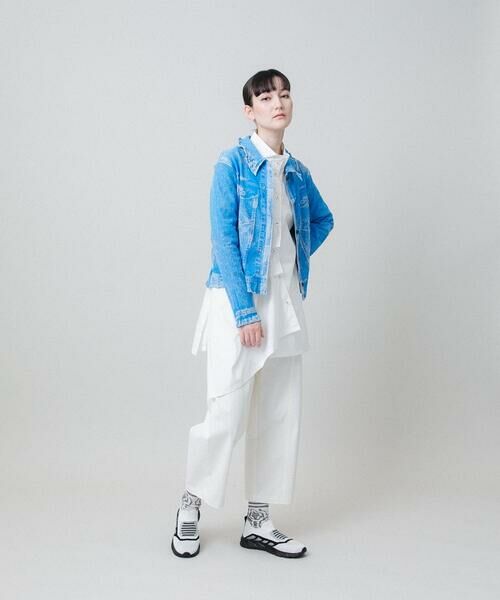 HIROKO KOSHINO / ヒロココシノ その他アウター | デニム風プリモーディアルジャケット /日本製/洗える | 詳細10