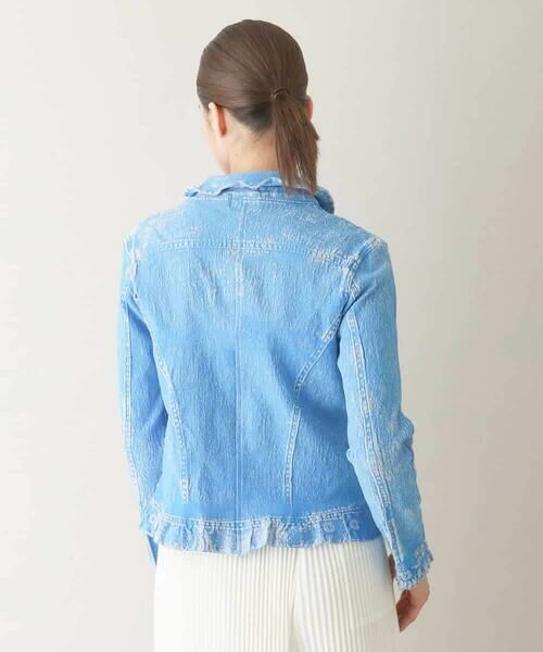 HIROKO KOSHINO / ヒロココシノ その他アウター | デニム風プリモーディアルジャケット /日本製/洗える | 詳細3