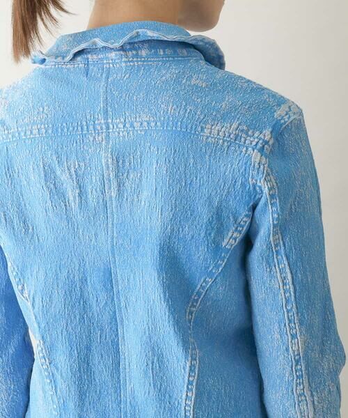 HIROKO KOSHINO / ヒロココシノ その他アウター | デニム風プリモーディアルジャケット /日本製/洗える | 詳細5