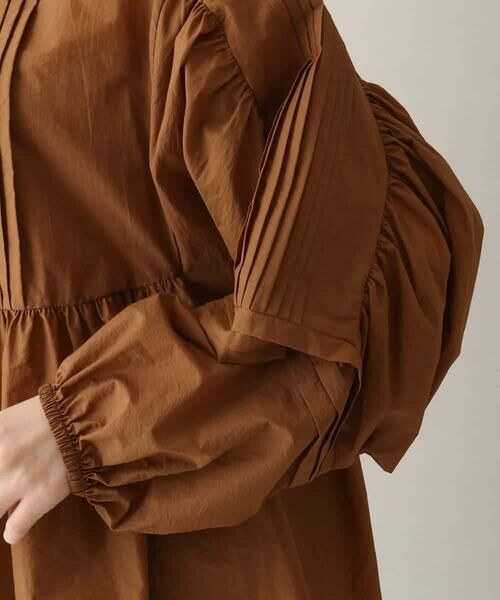 HIROKO KOSHINO / ヒロココシノ シャツ・ブラウス | タックギャザーペプラムブラウス /日本製 | 詳細5