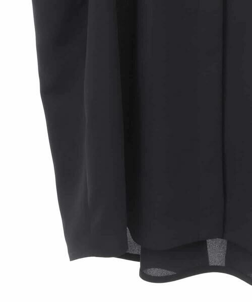 HIROKO KOSHINO / ヒロココシノ ベスト | ソフトジョーゼットロングジレ/日本製 | 詳細4