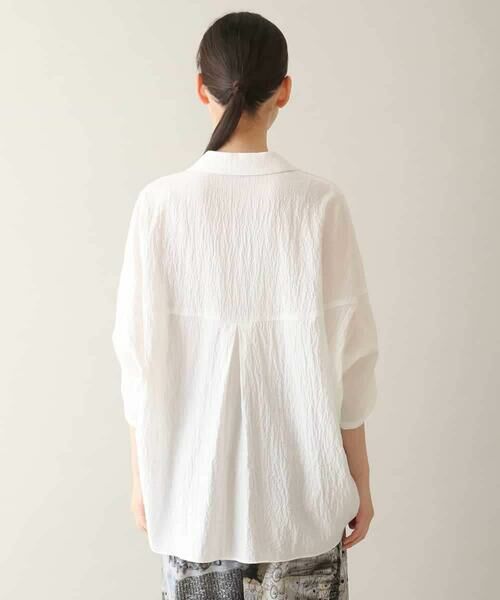 HIROKO KOSHINO / ヒロココシノ シャツ・ブラウス | デザインプルオーバーシャツ /日本製 | 詳細2