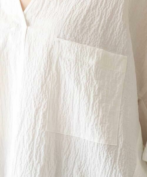 HIROKO KOSHINO / ヒロココシノ シャツ・ブラウス | デザインプルオーバーシャツ /日本製 | 詳細7