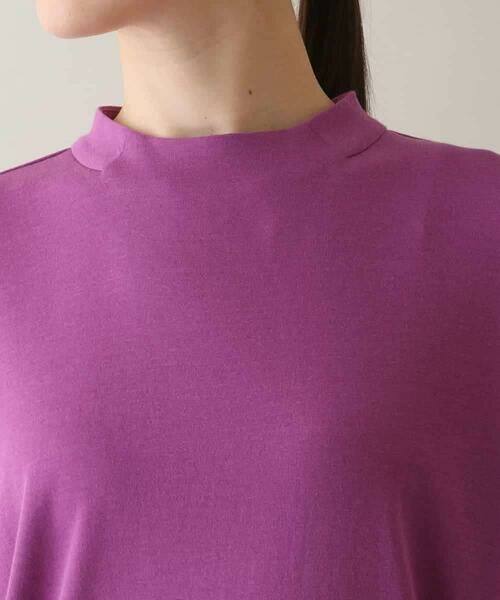 HIROKO KOSHINO / ヒロココシノ カットソー | ドルマンモックネックカットソー /日本製/洗える | 詳細3