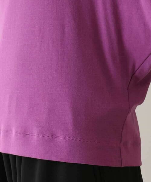 HIROKO KOSHINO / ヒロココシノ カットソー | ドルマンモックネックカットソー /日本製/洗える | 詳細6