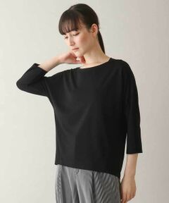 HIROKO KOSHINO / ヒロココシノ カットソー | ドライポンチドルマンプルオーバー /日本製/洗える