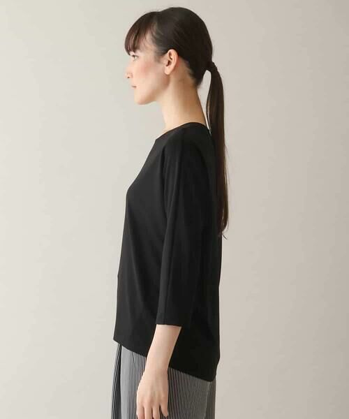 HIROKO KOSHINO / ヒロココシノ カットソー | ドライポンチドルマンプルオーバー /日本製/洗える | 詳細1