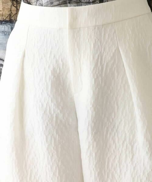 HIROKO KOSHINO / ヒロココシノ その他パンツ | ジャガードワイドパンツ /日本製 | 詳細3