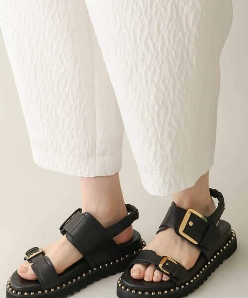 HIROKO KOSHINO / ヒロココシノ その他パンツ | ジャガードワイドパンツ /日本製 | 詳細6