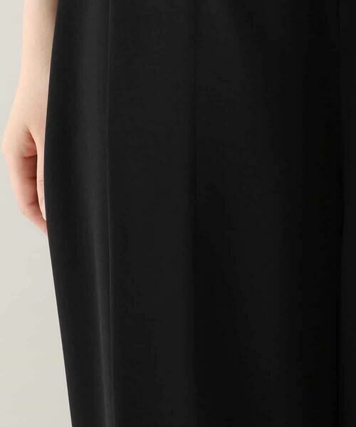 HIROKO KOSHINO / ヒロココシノ チノ・ワークパンツ | 立体タックテーパードパンツ /日本製 | 詳細7