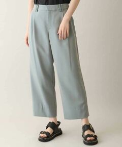 HIROKO KOSHINO / ヒロココシノ その他パンツ | シャンブレーツイルワイドシルエットパンツ /洗える