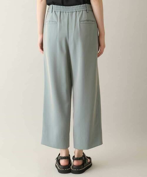 HIROKO KOSHINO / ヒロココシノ その他パンツ | シャンブレーツイルワイドシルエットパンツ /洗える | 詳細2