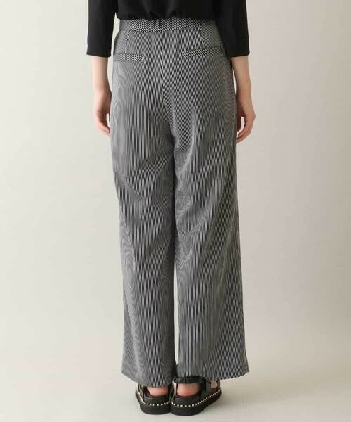 HIROKO KOSHINO / ヒロココシノ その他パンツ | ストライプジャージーシルエットパンツ /日本製/洗える | 詳細2