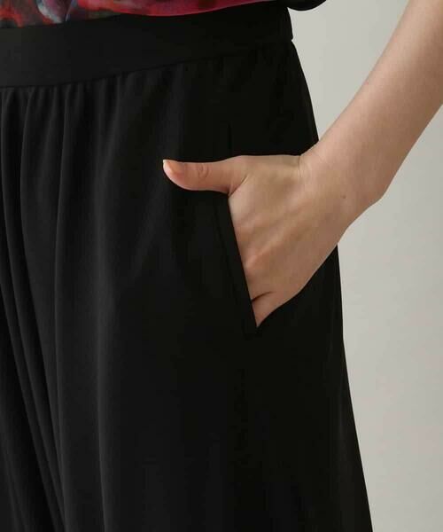 HIROKO KOSHINO / ヒロココシノ チノ・ワークパンツ | ドライポンチサルエルパンツ /日本製/洗える | 詳細4