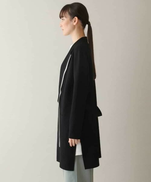 HIROKO KOSHINO / ヒロココシノ カーディガン・ボレロ | モノトーンニットカーディガン /日本製 | 詳細2