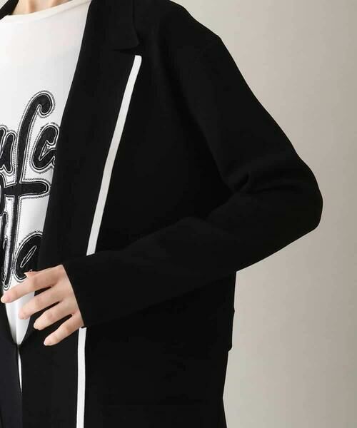 HIROKO KOSHINO / ヒロココシノ カーディガン・ボレロ | モノトーンニットカーディガン /日本製 | 詳細6
