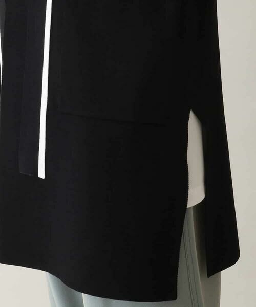 HIROKO KOSHINO / ヒロココシノ カーディガン・ボレロ | モノトーンニットカーディガン /日本製 | 詳細8