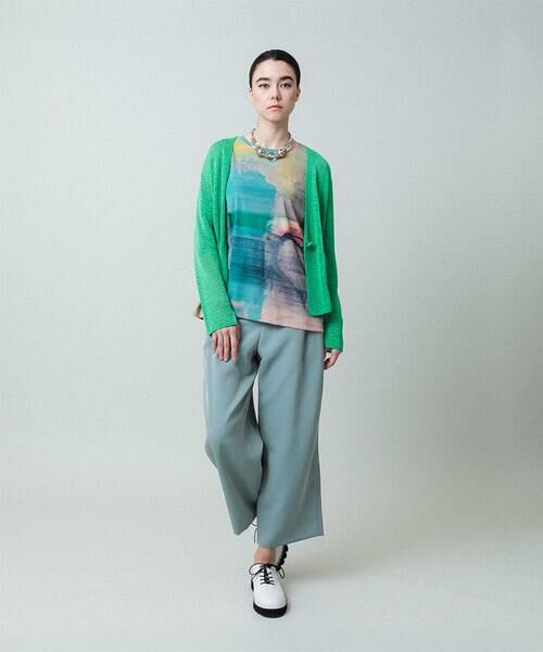 HIROKO KOSHINO / ヒロココシノ カーディガン・ボレロ | テープヤーンニットカーディガン /日本製/洗える | 詳細10