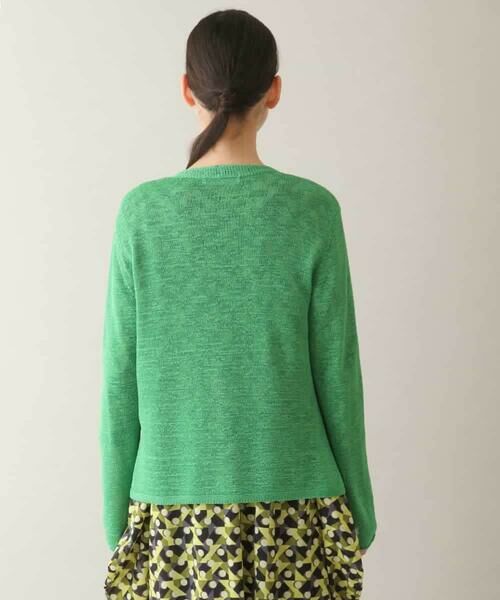 HIROKO KOSHINO / ヒロココシノ カーディガン・ボレロ | テープヤーンニットカーディガン /日本製/洗える | 詳細2