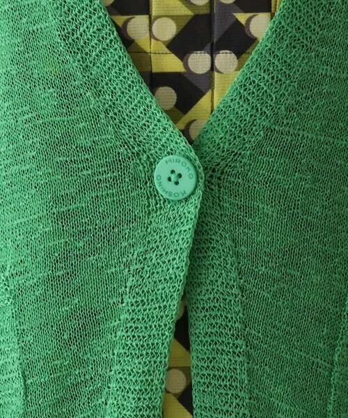 HIROKO KOSHINO / ヒロココシノ カーディガン・ボレロ | テープヤーンニットカーディガン /日本製/洗える | 詳細8
