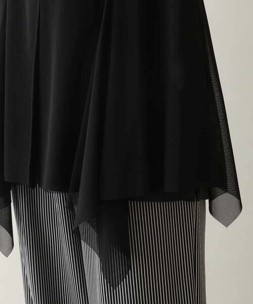 HIROKO KOSHINO / ヒロココシノ テーラードジャケット | ドレープチュールデザインジャケット/日本製/洗える | 詳細7