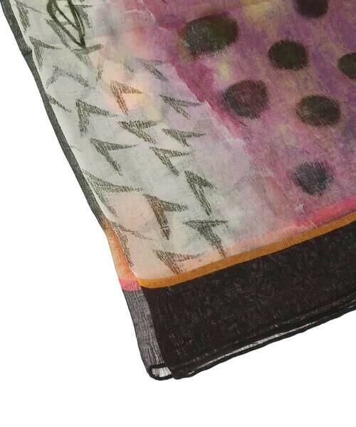 HIROKO KOSHINO / ヒロココシノ マフラー・ショール・スヌード・ストール | ウォーターフラワー柄プリントストール | 詳細4