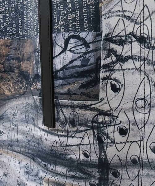 HIROKO KOSHINO / ヒロココシノ トートバッグ | アートプリントスクエアトートバッグ /日本製 | 詳細5