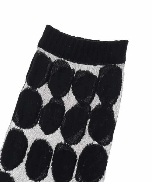 HIROKO KOSHINO / ヒロココシノ その他小物 | オーバル柄シースルーソックス/日本製 | 詳細4