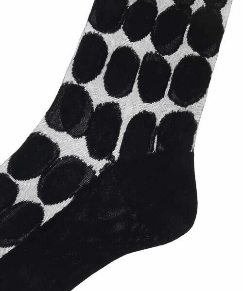 オーバル柄シースルーソックス/日本製 （その他小物）｜HIROKO