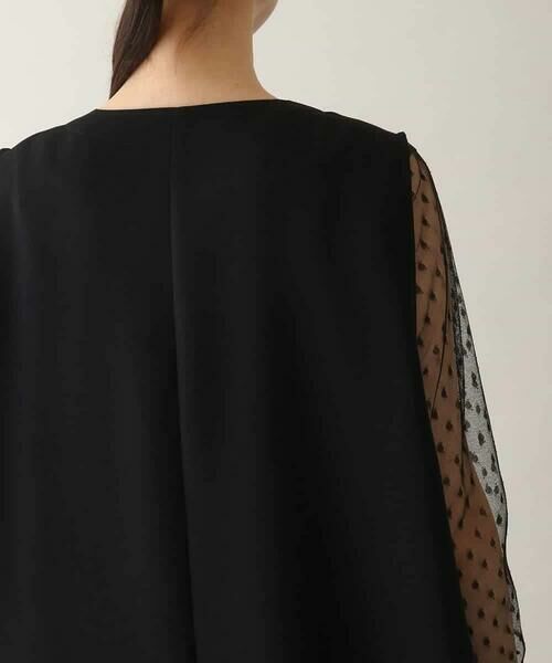 HIROKO KOSHINO / ヒロココシノ ベスト | Vカットプルオーバージレ/日本製 | 詳細4