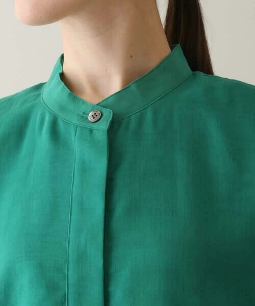 HIROKO KOSHINO / ヒロココシノ シャツ・ブラウス | ソフトオーガンジータックブラウス /洗える | 詳細4