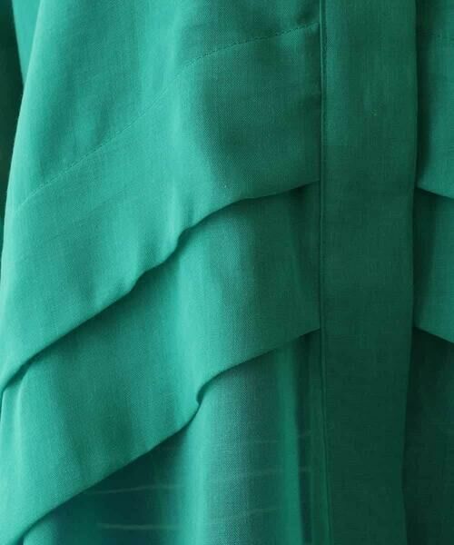 HIROKO KOSHINO / ヒロココシノ シャツ・ブラウス | ソフトオーガンジータックブラウス /洗える | 詳細9