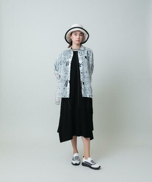 HIROKO KOSHINO / ヒロココシノ シャツ・ブラウス | モチーフ総柄プリントシャツブラウス/洗濯機で洗える | 詳細9