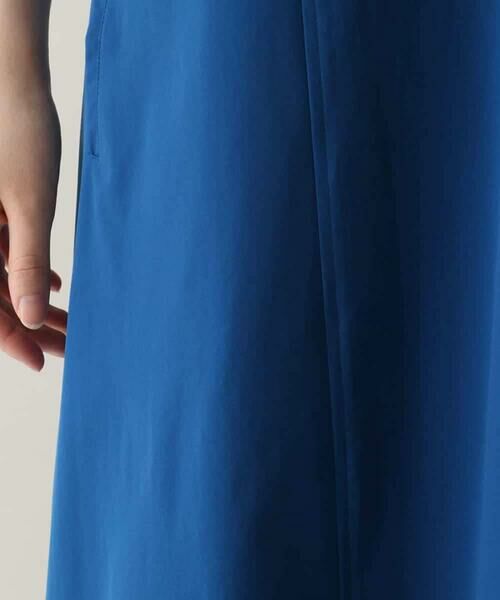 HIROKO KOSHINO / ヒロココシノ ロング・マキシ丈ワンピース | ラッフル袖タフタワンピース /洗える | 詳細10