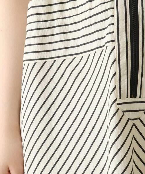 HIROKO KOSHINO / ヒロココシノ ロング・マキシ丈ワンピース | ウエストドロストストライプワンピース /洗える | 詳細10