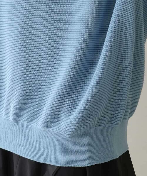 HIROKO KOSHINO / ヒロココシノ ニット・セーター | バイカラーホールガーメントドルマンニット /日本製/洗える | 詳細6