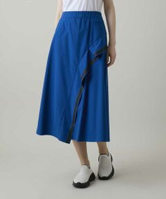 HIROKO KOSHINO / ヒロココシノ ロング・マキシ丈スカート | フレアアクセントタフタスカート/洗える