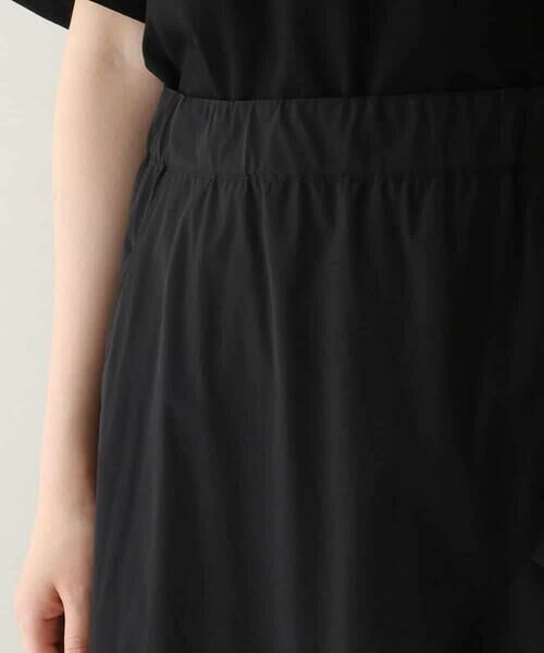 HIROKO KOSHINO / ヒロココシノ ロング・マキシ丈スカート | フレアアクセントタフタスカート/洗える | 詳細3